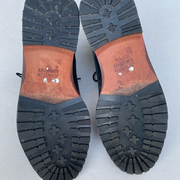 Johnston & Murphy Collection Welch Plain Toe Boot - Black - 13M Chukka Ankle - Picture 5 of 5